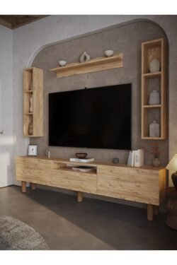 Festival Tv Ünitesi BH3038-6 Çam Bohem Tv Sehpası