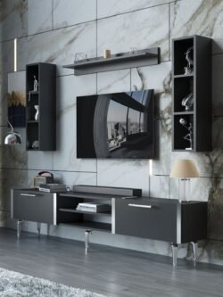 Festival Tv Ünitesi S3009-4-Y1-D1 Silver Antasit