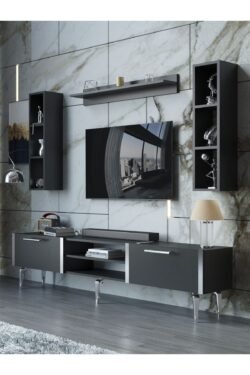 Festival Tv Ünitesi S3009-4-Y1-D1 Silver Antasit