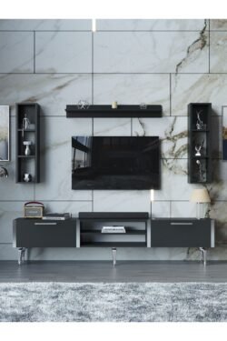 Festival Tv Ünitesi S3009-4-Y1-D1 Silver Antasit