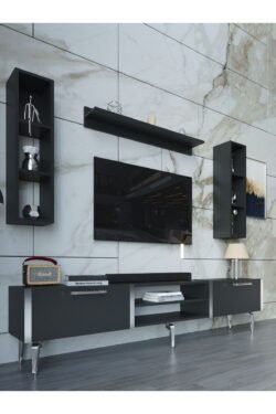 Festival Tv Ünitesi S3009-4-Y1-D1 Silver Antasit
