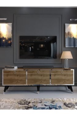 Festival Silver Tv Sehpası SP-M1001-2 Ceviz Minifiks Bağlantı