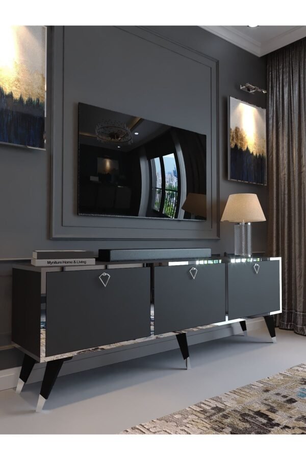 Festival Silver Tv Sehpası SP-M1001-6 Çam Minifiks Bağlantı