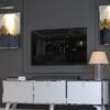 Festival Silver Tv Sehpası SP-M1001-1 Beyaz Parlak Minifiks Bağlantı