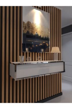 Lüks Silver Dresuar Beyaz - Silver Kulp