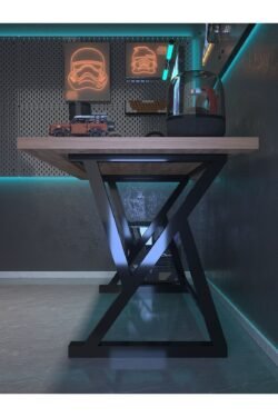 Profesyonel Oyuncu Masası DA46001-6-180 A.Çam 36 mm Kalınlık - 180 X 90 cm