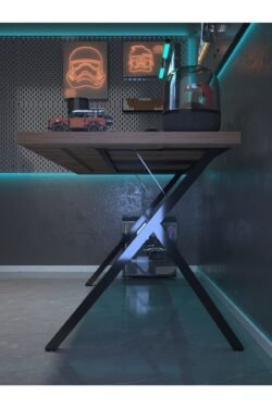 Profesyonel Oyuncu Masası DA46006-2-140 Ceviz 36 mm Kalınlık - 140 X 90 cm