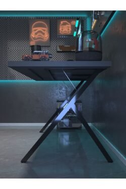 Profesyonel Oyuncu Masası DA46006-4-160 Antrasit 36 mm Kalınlık - 160 X 90 cm