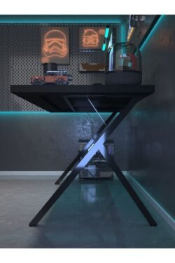 Profesyonel Oyuncu Masası DA46006-7-160 Siyah 36 mm Kalınlık - 160 X 90 cm