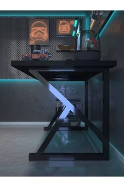 Profesyonel Oyuncu Masası DA46002-7-180 Siyah 36 mm Kalınlık - 180 X 90 cm