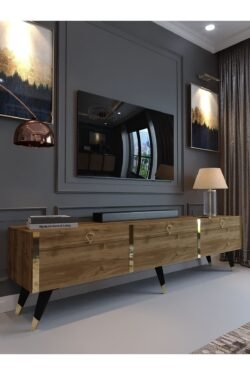 Festival Tv Sehpası G3817-2 Ceviz Gold