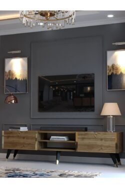 Festival Tv Sehpası G3830-2 Ceviz Gold
