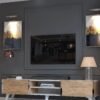 Festival Tv Sehpası S3830-6-1 Silver Beyaz Atlantik Çam
