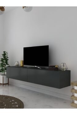 Duvara Monte Tv Sehpası Antrasit S6200-4