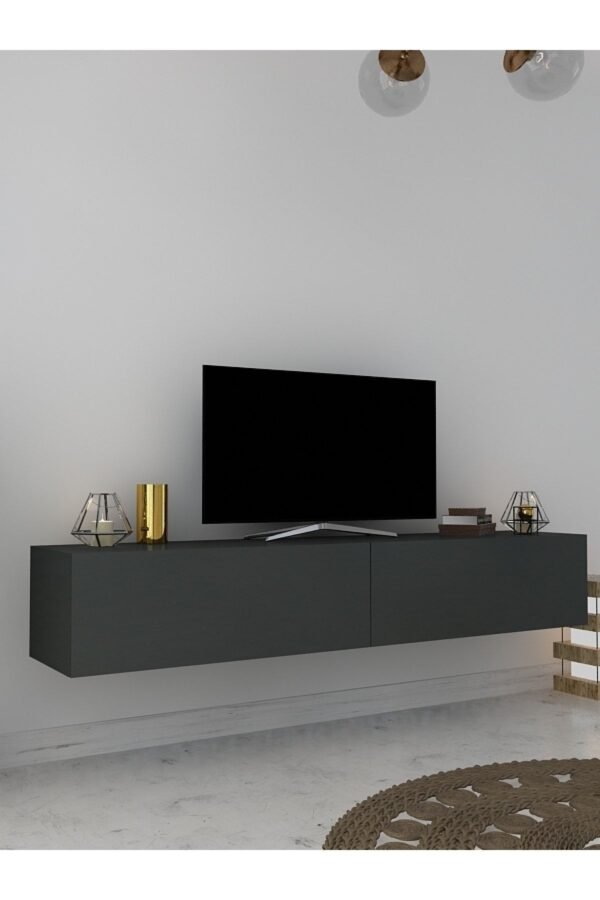 Duvara Monte Tv Sehpası Antrasit S6200-4