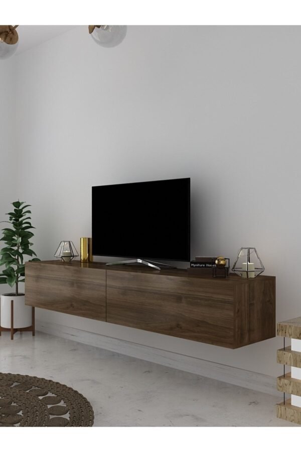 Duvara Monte Tv Sehpası Ceviz S6200-2