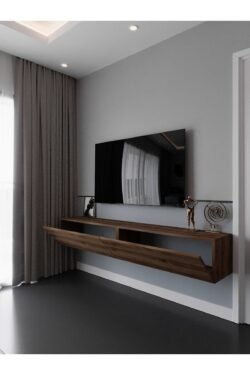Duvara Monte Tv Sehpası Ceviz Q6106-2