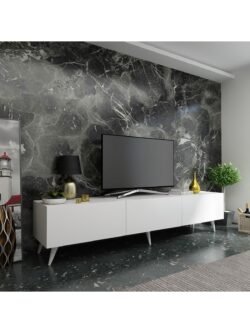Festival Tv Ünitesi Q3017-1 Parlak Beyaz Minifiks