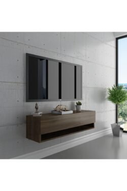Duvara Monte Tv Sehpası Ceviz S6101-2
