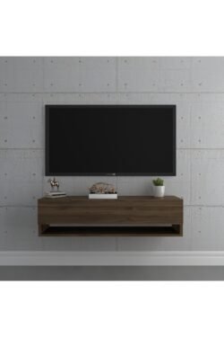 Duvara Monte Tv Sehpası Ceviz S6101-2