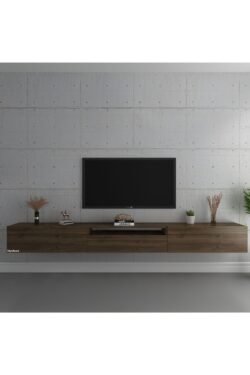 Duvara Monte Tv Sehpası Ceviz S6109-2