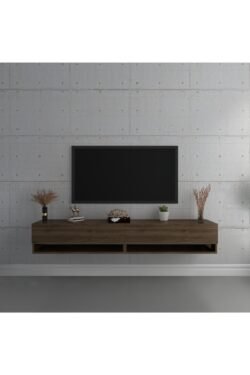 Duvara Monte Tv Sehpası Ceviz S6102-2