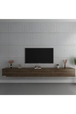 Duvara Monte Tv Sehpası Ceviz S6108-2