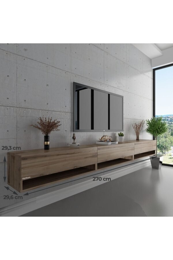 Duvara Monte Tv Sehpası Çırağan S6103-3