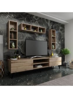 Ideal Tv Ünitesi + Duvar Raflı Q7806-3 Çırağan