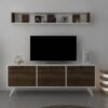 Icon Raflı Tv Ünitesi Q3029-5 Kulplu Dolaplı Modern Tv Sehpası