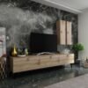 Ideal Tv Ünitesi Duvar Raf Ve Duvar Dolaplı Q7019-3 Çırağan