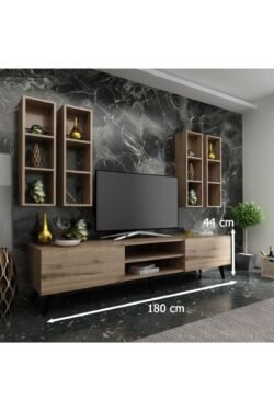 Ideal Tv Ünitesi Duvar Rafı Q7001-3 Çırağan