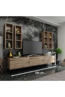 Ideal Tv Ünitesi Duvar Rafı Q7002-3 Çırağan