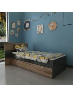 Trend Yavrulu Karyola Q4016-7 Antrasit Çırağan