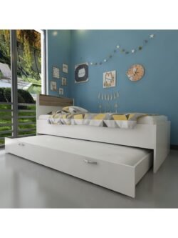 Trend Yavrulu Karyola Q4010-4 Beyaz Çırağan