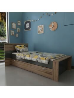 Trend Yavrulu Karyola Q4015-7 Antrasit Çırağan