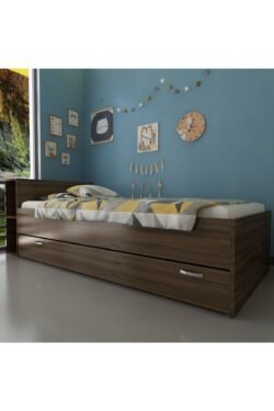 Trend Yavrulu Karyola Q4011-1 Ceviz Ceviz