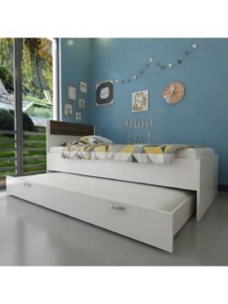 Trend Yavrulu Karyola Q4010-1 Beyaz Ceviz