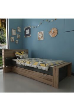 Trend Yavrulu Karyola Q4013-7 Antrasit Çırağan