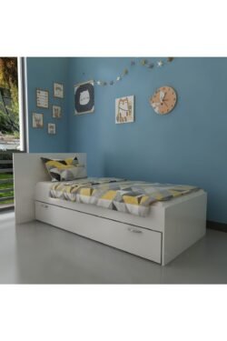 Trend Yavrulu Karyola Q4016-1 Beyaz Beyaz