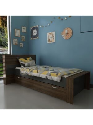 Trend Yavrulu Karyola Q4013-7 Antrasit Ceviz