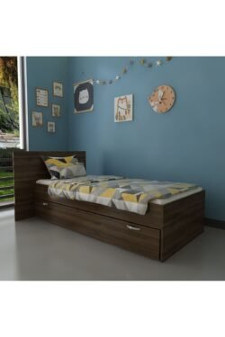 Trend Yavrulu Karyola Q4016-2 Ceviz