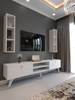 Festival Tv Ünitesi Gold G23000-1 Beyaz