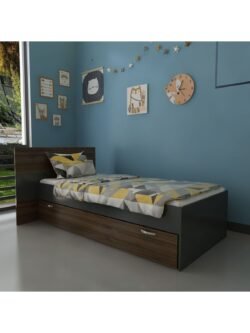 Trend Yavrulu Karyola Q4016-6 Antrasit Ceviz
