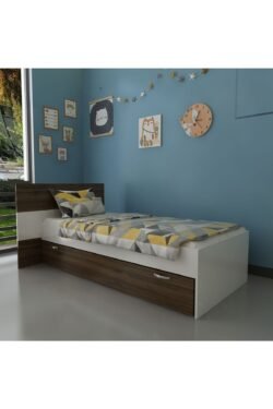 Trend Yavrulu Karyola Q4016-5 Beyaz Ceviz