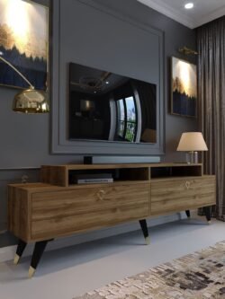 Festival Tv Sehpası Gold G23010-2 Ceviz