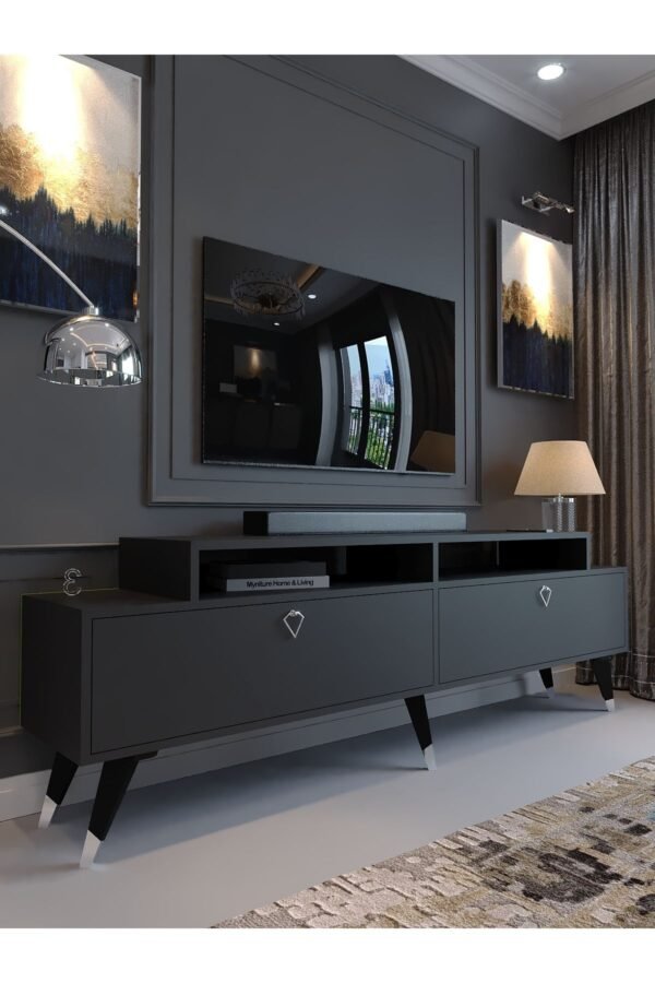 Festival Tv Sehpası Silver S23010-4 Antrasit