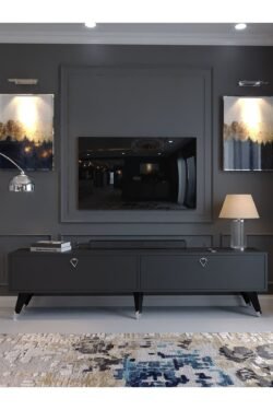 Festival Tv Sehpası Silver S23016-4 Antrasit