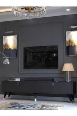 Festival Tv Sehpası Silver S23016-4 Antrasit
