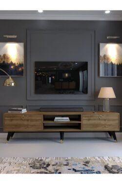 Festival Tv Sehpası Gold G23030-2 Ceviz